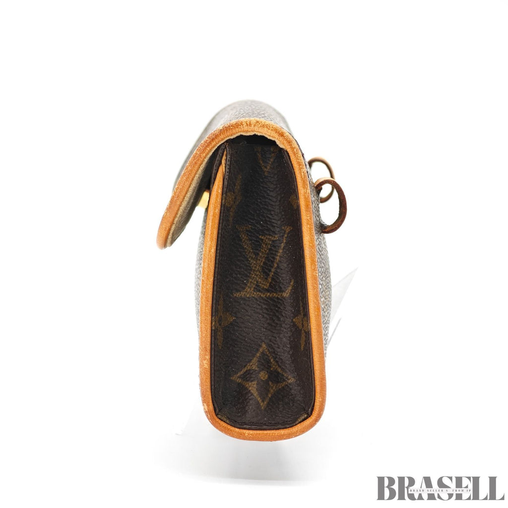 LOUIS VUITTON Monogram Florentine M51855 Pochette Waist【ImportFeeFREE】