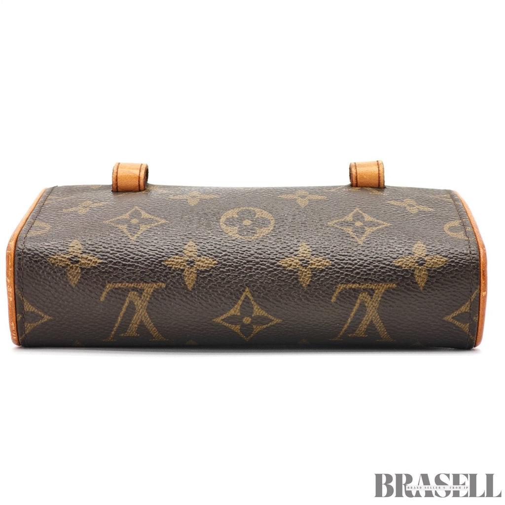 LOUIS VUITTON Monogram Florentine M51855 Pochette Waist【ImportFeeFREE】