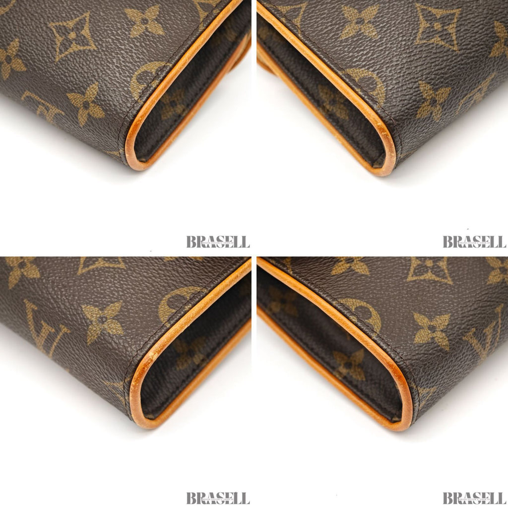 LOUIS VUITTON Monogram Florentine M51855 Pochette Waist【ImportFeeFREE】
