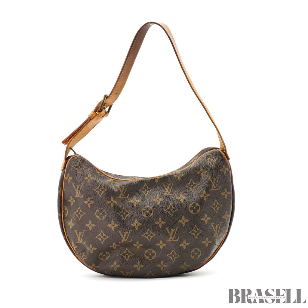 LOUIS VUITTON Monogram Croissant MM M51512 Shoulder【ImportFeeFREE】