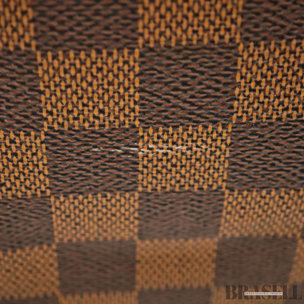 Louis Vuitton Damier Ebene Brera N51150 Handbag Brown 【ImportFeeFREE】