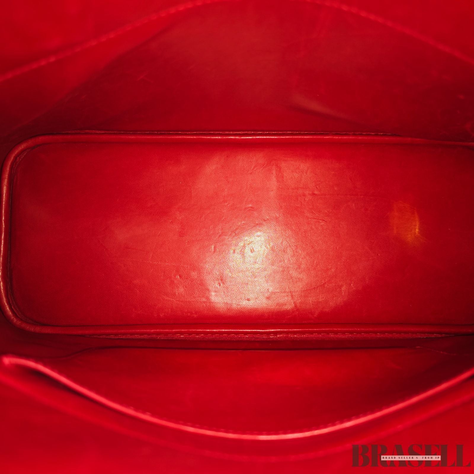 HERMES Bolide 35 2way Handbag Bag Cushvel Red 【ImportFeeFREE】