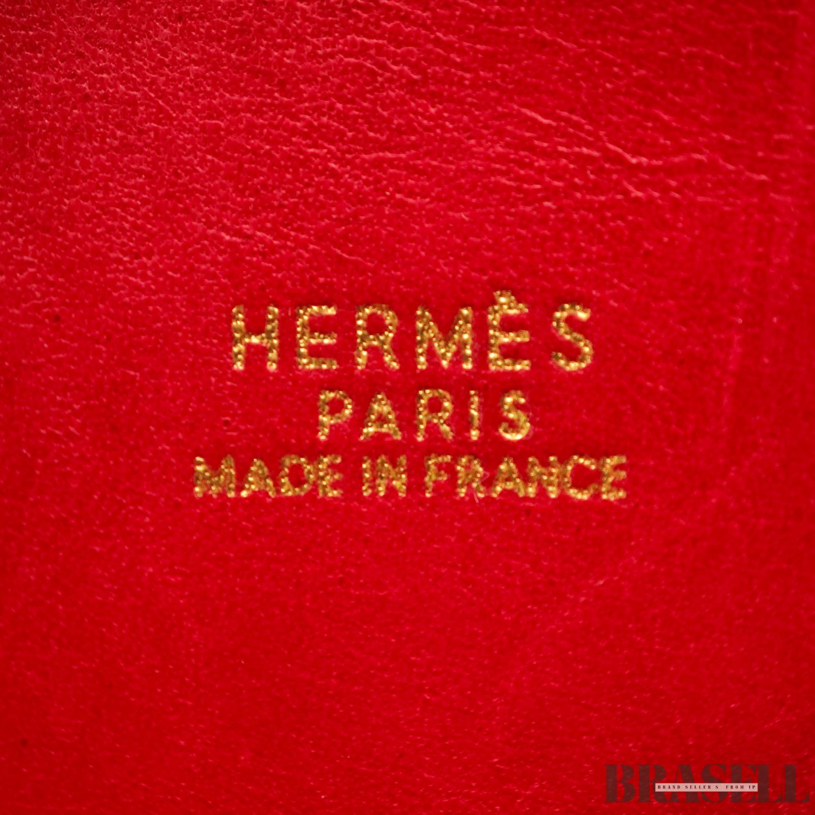 HERMES Bolide 35 2way Handbag Bag Cushvel Red 【ImportFeeFREE】