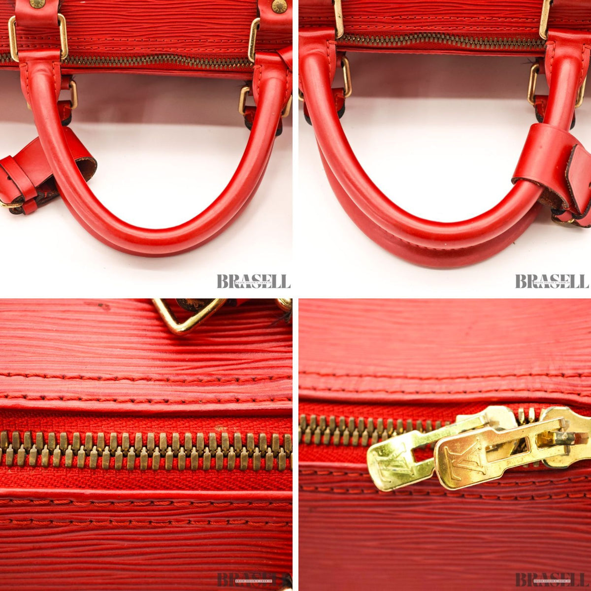 Louis Vuitton Keepall 50 epi red handbag boston 【ImportFeeFREE】