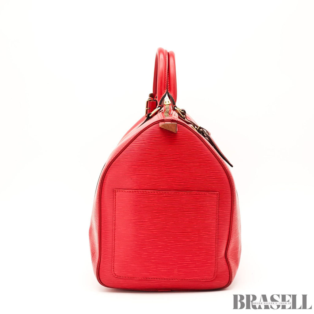 Louis Vuitton Keepall 50 epi red handbag boston 【ImportFeeFREE】