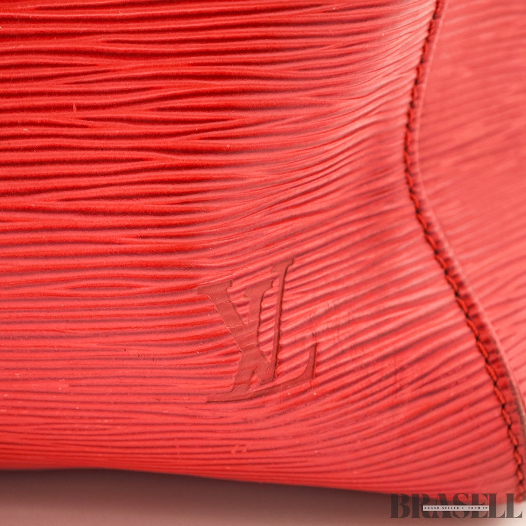 Louis Vuitton Keepall 50 epi red handbag boston 【ImportFeeFREE】