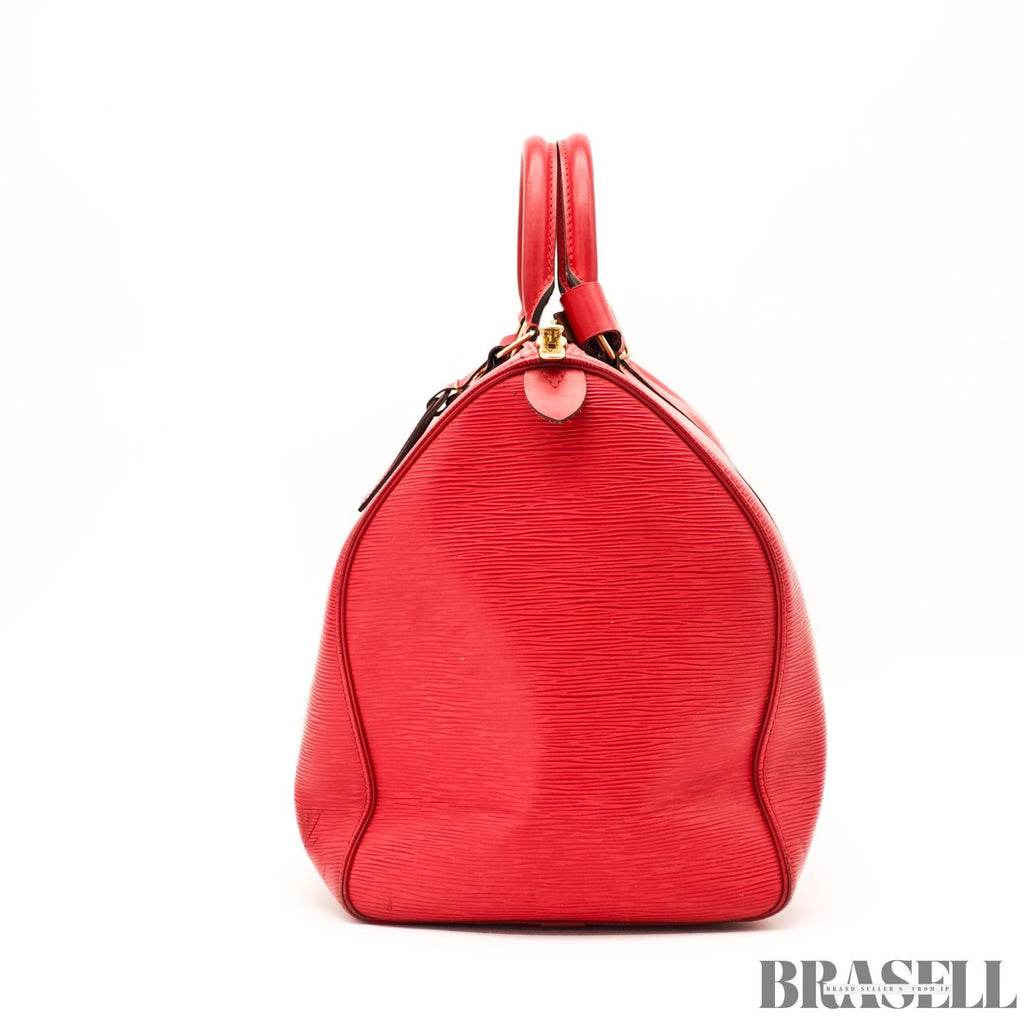 Louis Vuitton Keepall 50 epi red handbag boston 【ImportFeeFREE】