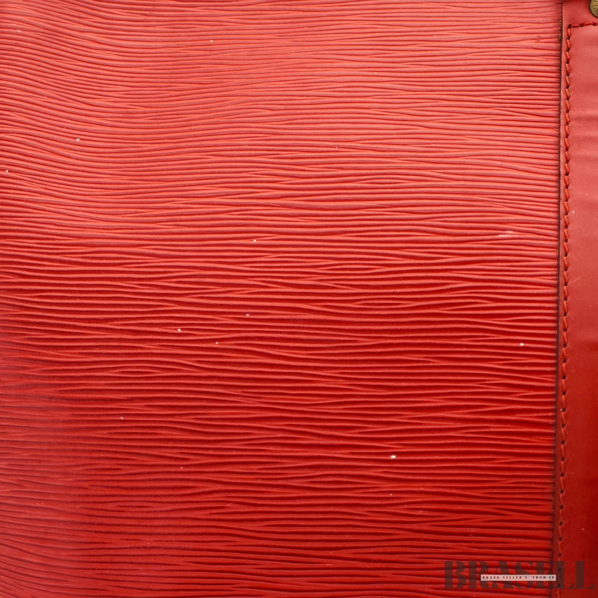 Louis Vuitton Keepall 50 epi red handbag boston 【ImportFeeFREE】