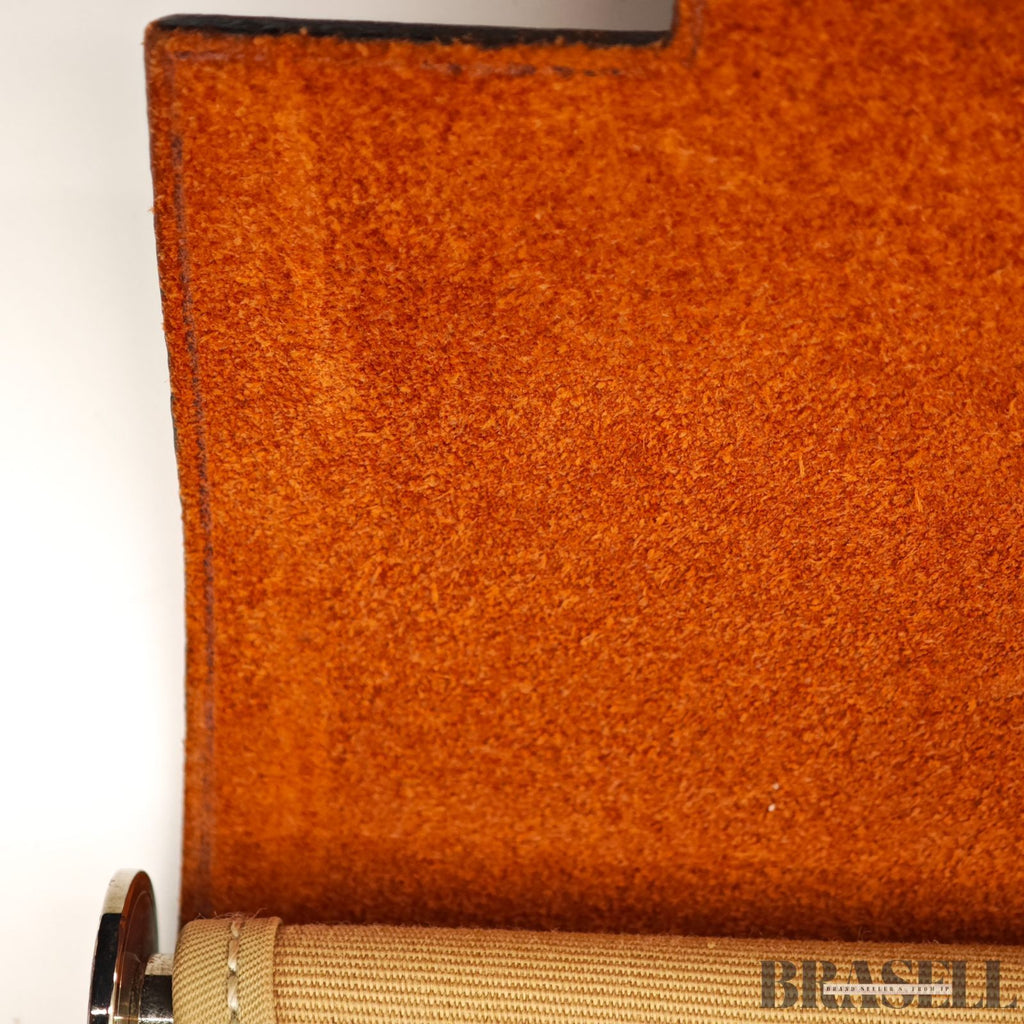 Hermes Herbag Zip MM 2way Handbag beige brown【ImportFeeFREE】