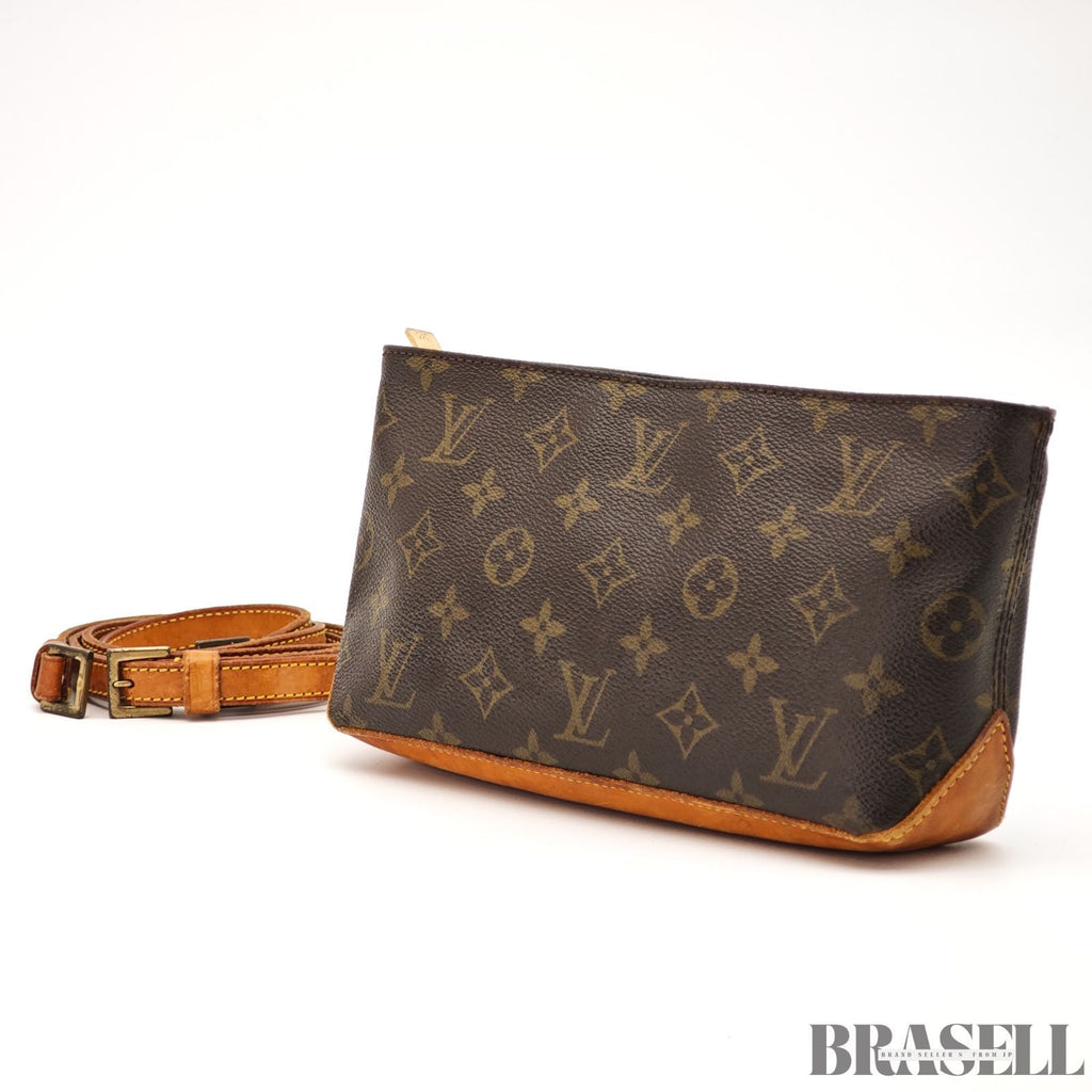 LOUIS VUITTON Trotteur M51240 Monogram Hand Bag Shoulder Bag 【ImportFeeFREE】