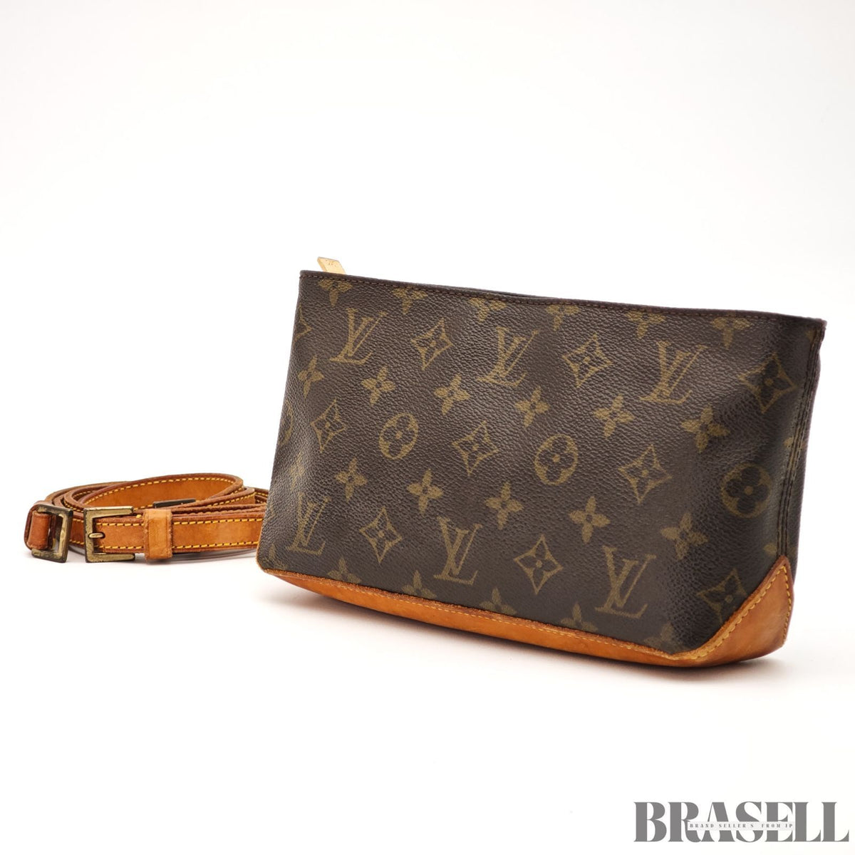 LOUIS VUITTON Trotteur M51240 Monogram Hand Bag Shoulder Bag 【ImportFeeFREE】
