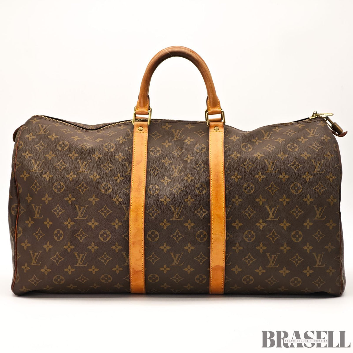 LOUIS VUITTON Keepall 55 M41424 Hand Bag Boston Monogram Canvas【ImportFeeFREE】