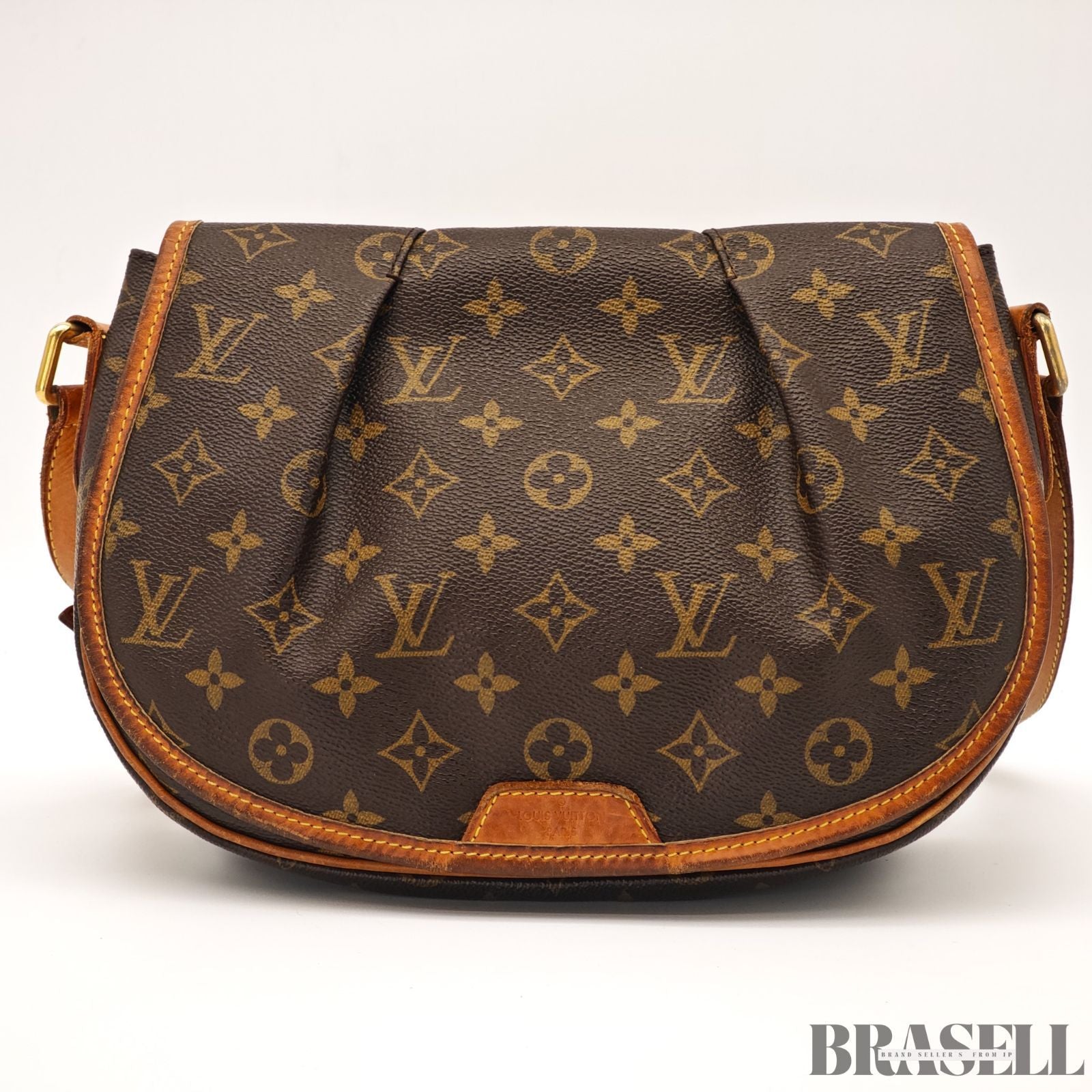 LOUIS VUITTON Menilmontant PM M40474 Shoulder Bag Monogram 【ImportFeeFREE】