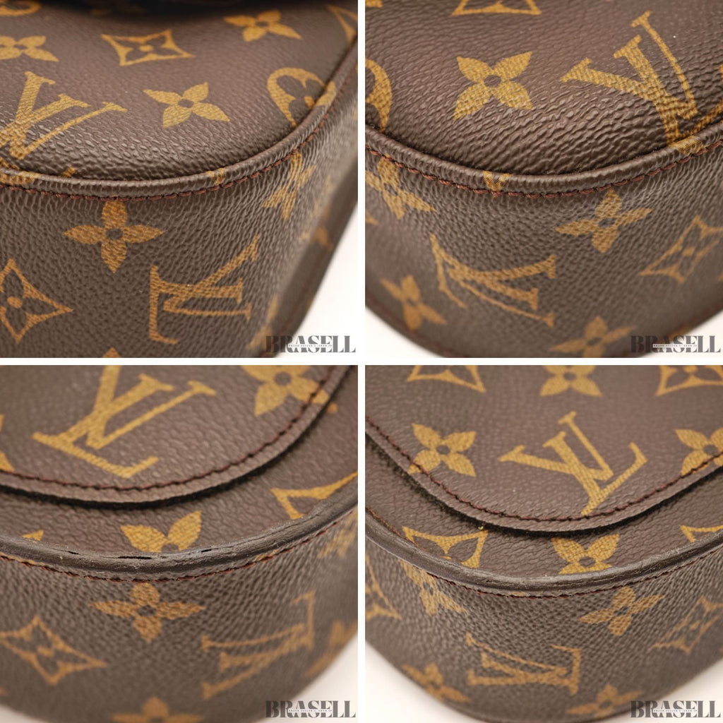 LOUIS VUITTON Saint Cloud M51242 Shoulder Bag Monogram Canvas 【ImportFeeFREE】