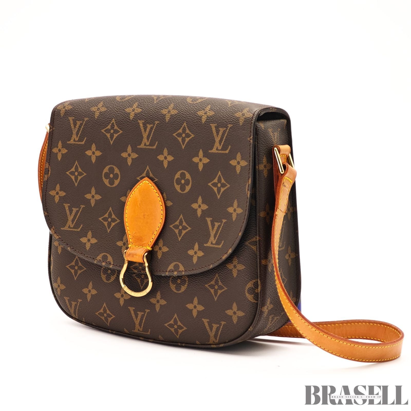 LOUIS VUITTON Saint Cloud M51242 Shoulder Bag Monogram Canvas 【ImportFeeFREE】