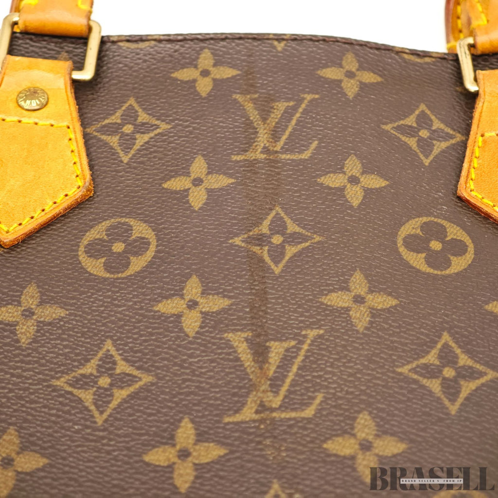 LOUIS VUITTON Sac Plat M51140 Hand Bag Tote Bag Monogram 【ImportFeeFREE】