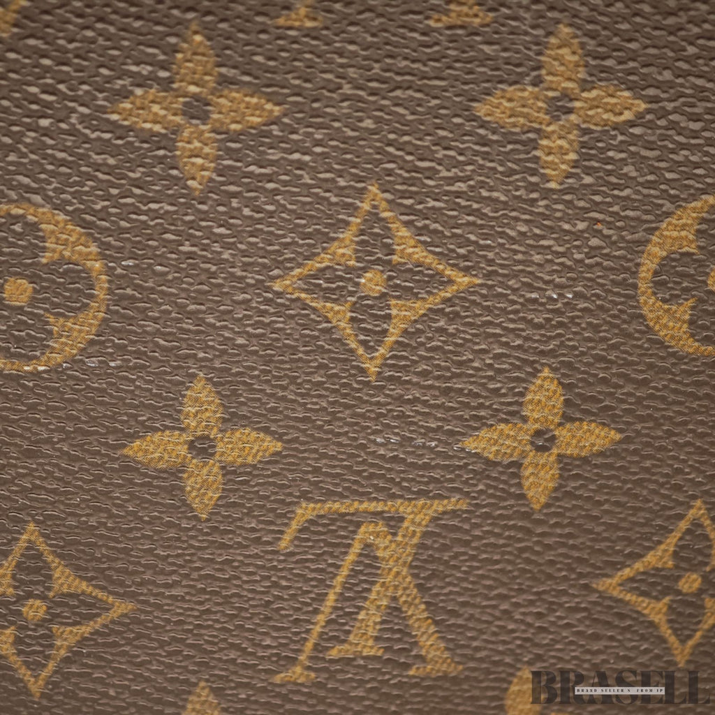 LOUIS VUITTON Sac Plat M51140 Hand Bag Tote Bag Monogram 【ImportFeeFREE】