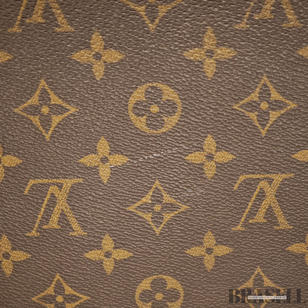 LOUIS VUITTON Sac Plat M51140 Hand Bag Tote Bag Monogram 【ImportFeeFREE】