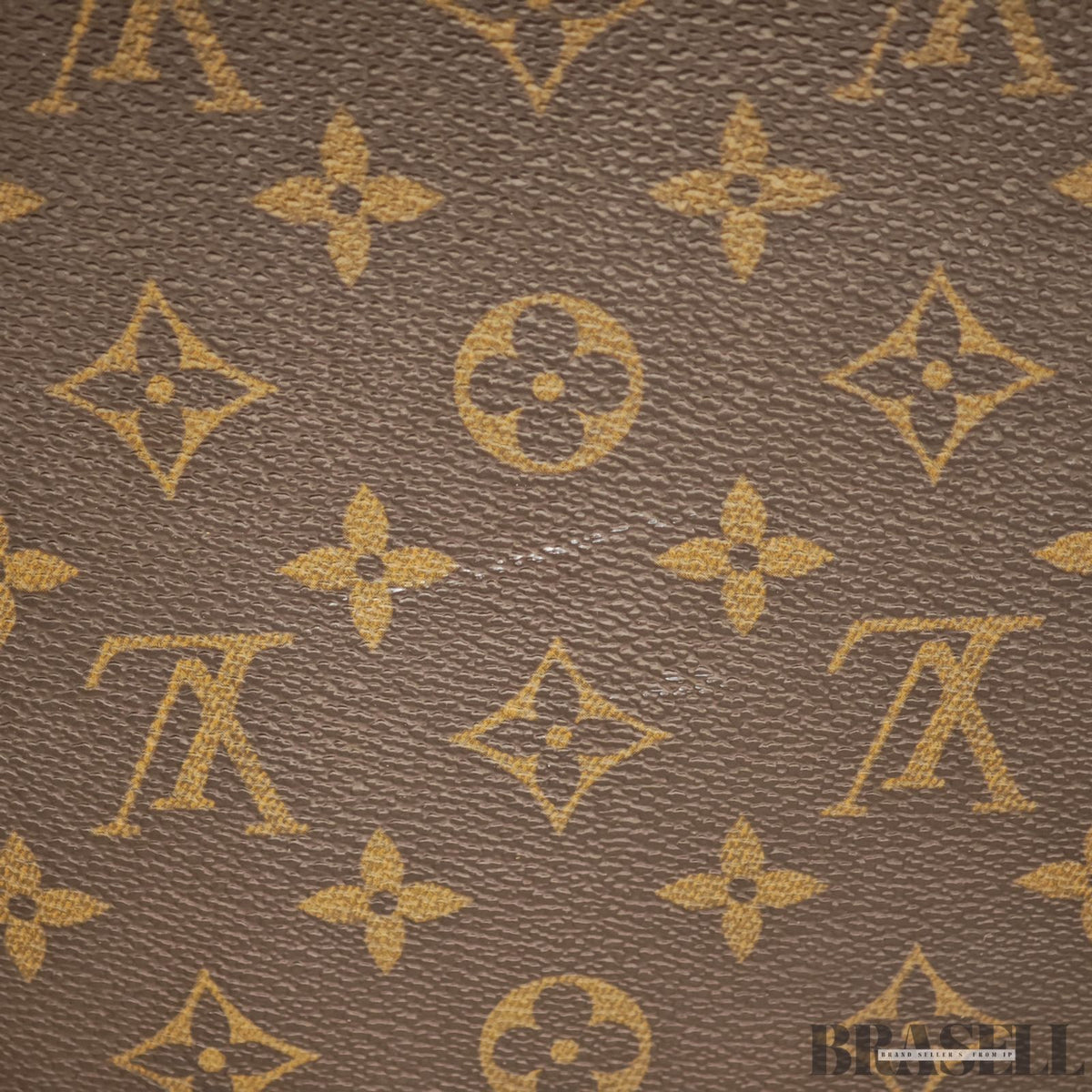 LOUIS VUITTON Sac Plat M51140 Hand Bag Tote Bag Monogram 【ImportFeeFREE】