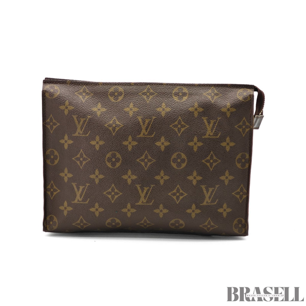 LOUIS VUITTON Monogram Pochette Toilette 26 M47542 Clutch Pouch【ImportFeeFREE】