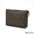 LOUIS VUITTON Pochette Toilette 26 Monogram M47542 Clutch Pouch【ImportFeeFREE】