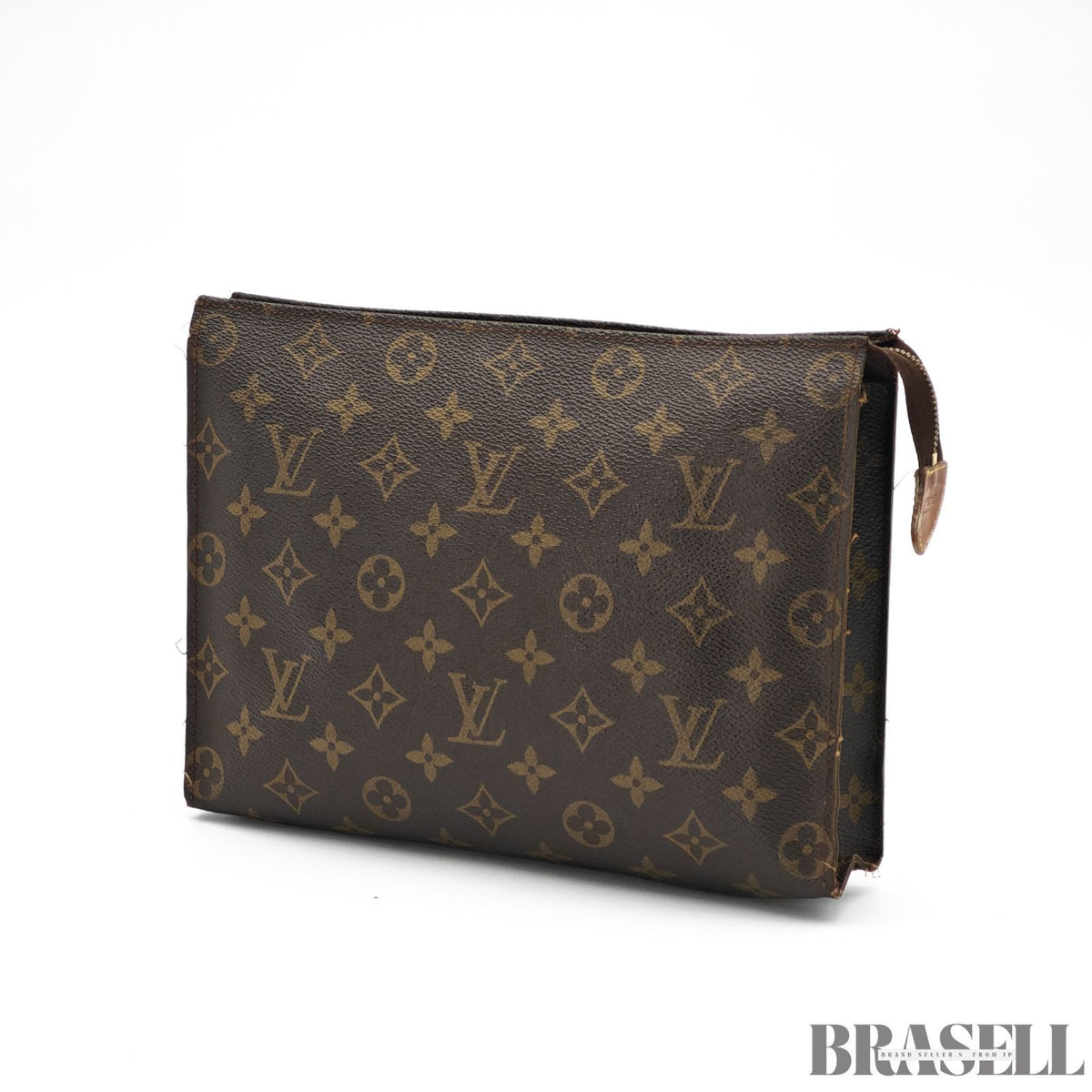 LOUIS VUITTON Pochette Toilette 26 Monogram M47542 Clutch Pouch【ImportFeeFREE】