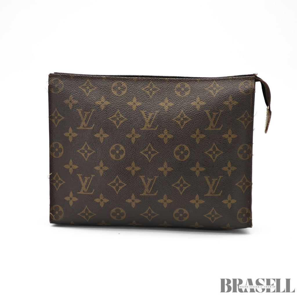 LOUIS VUITTON Pochette Toilette 26 Monogram M47542 Clutch Pouch【ImportFeeFREE】