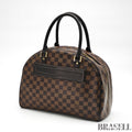 LOUIS VUITTON Nolita Damier Ebene N41455 Handbag Boston Bag 【ImportFeeFREE】