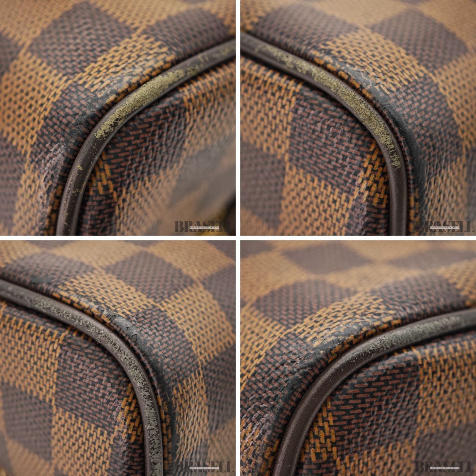 LOUIS VUITTON Nolita Damier Ebene N41455 Handbag Boston Bag 【ImportFeeFREE】