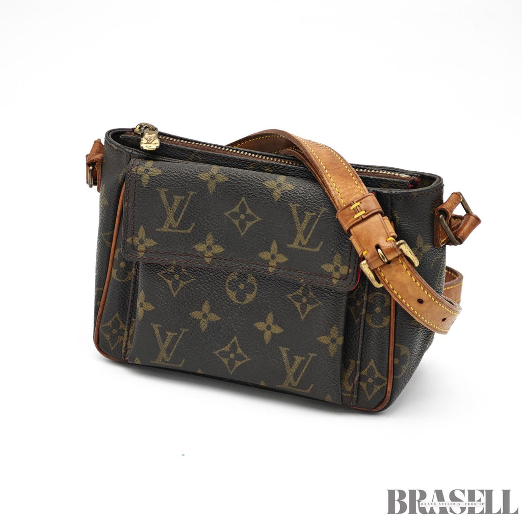 LOUIS VUITTON Viva Cite PM M51165 Shoulder Bag Monogram Leather【ImportFeeFREE】