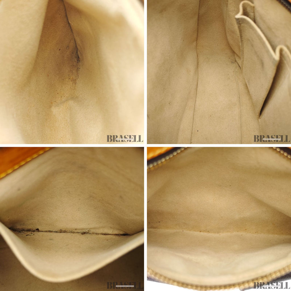 LOUIS VUITTON Hudson GM M40045 Monogram Shoulder Bag Brown【ImportFeeFREE】