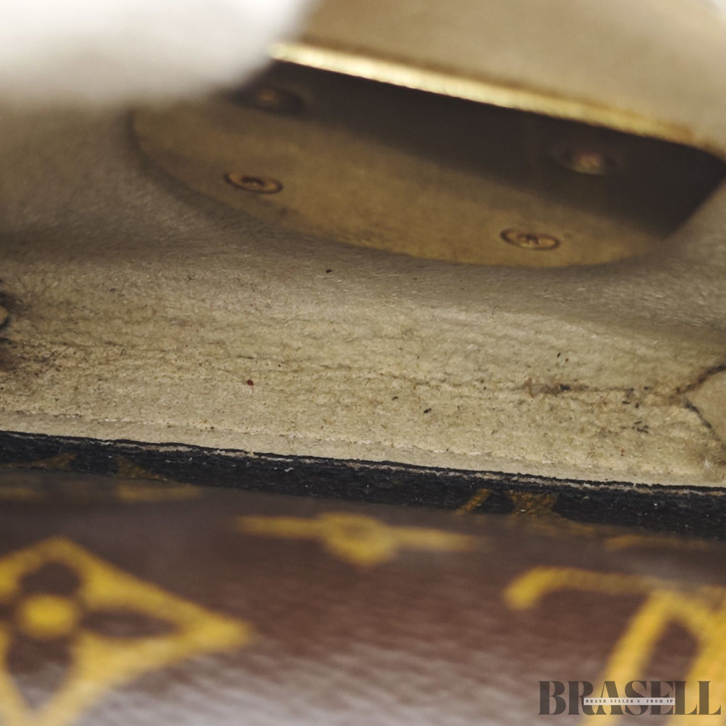 LOUIS VUITTON Hudson GM M40045 Monogram Shoulder Bag Brown【ImportFeeFREE】