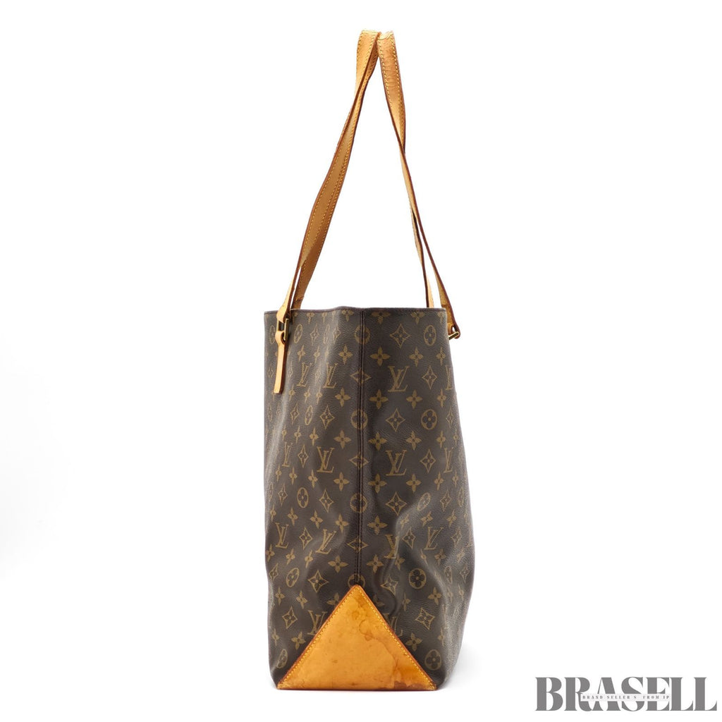LOUIS VUITTON Cabas Alto M51152 Monogram Tote Bag Handbag Brown【ImportFeeFREE】