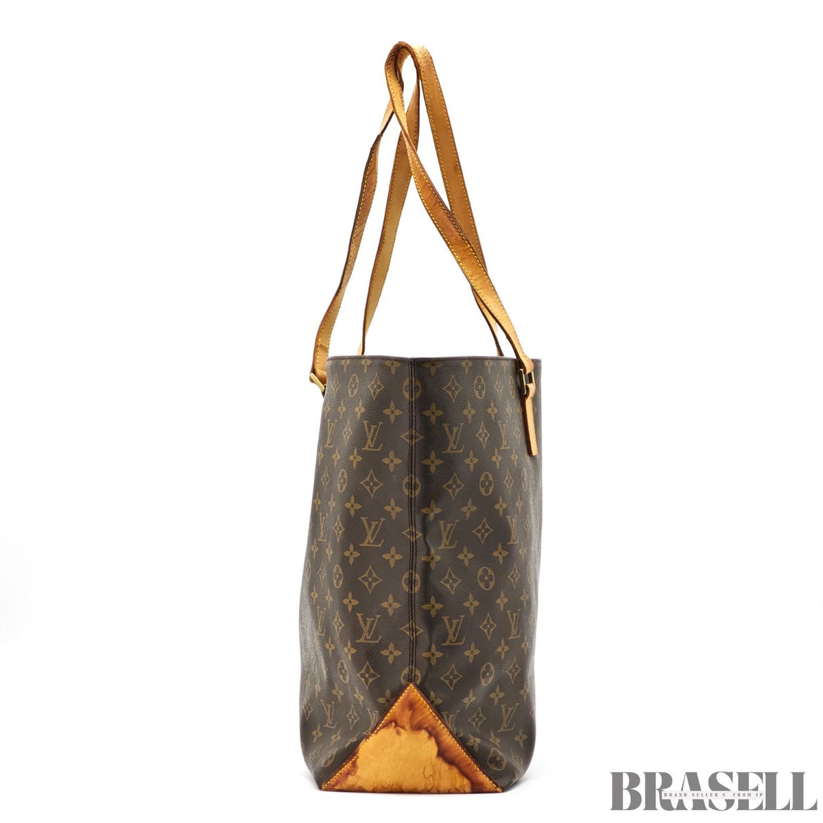 LOUIS VUITTON Cabas Alto M51152 Monogram Tote Bag Handbag Brown【ImportFeeFREE】