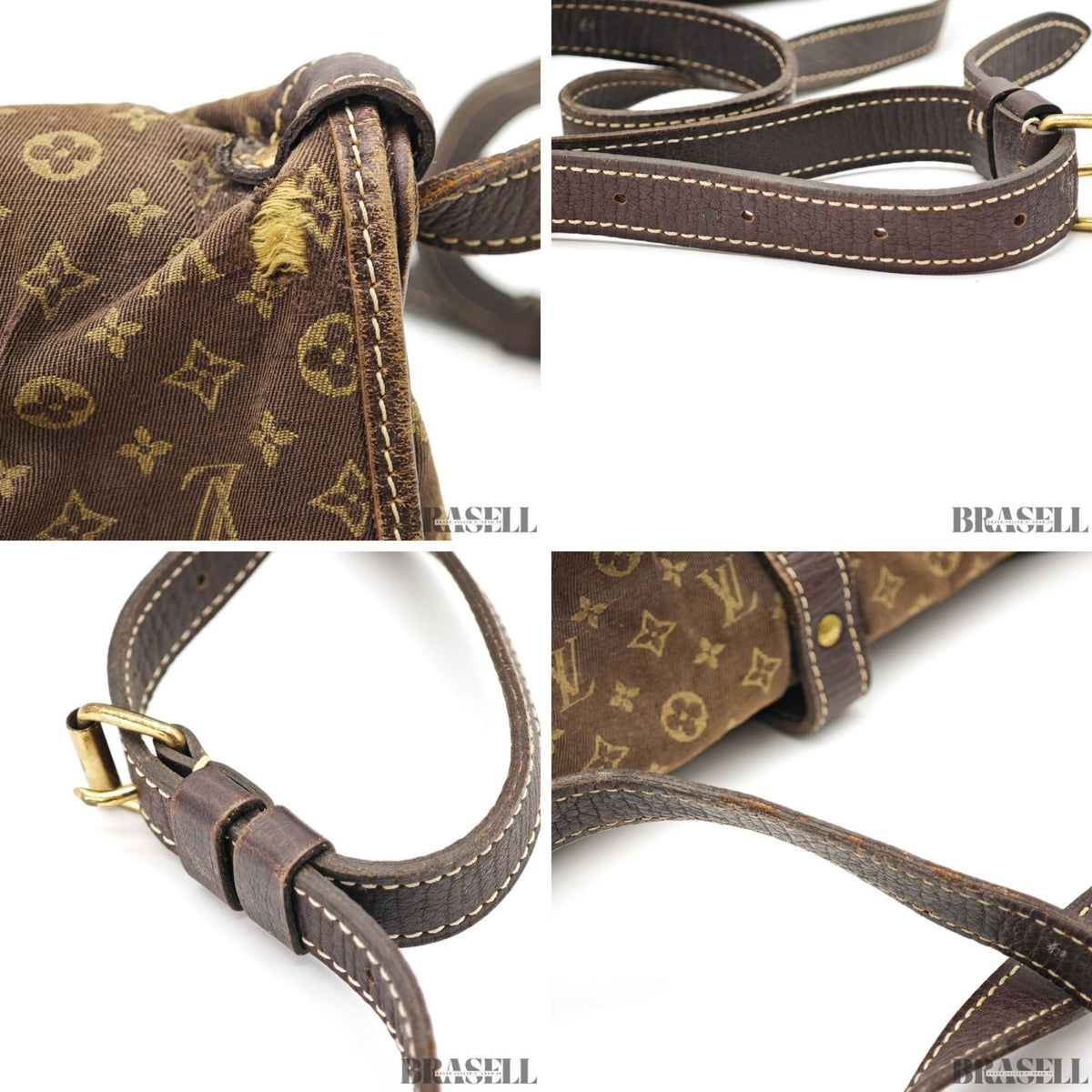 LOUIS VUITTON Monogram Mini Lin Saumur 30 M95227 Shoulder Bag 【ImportFeeFREE】
