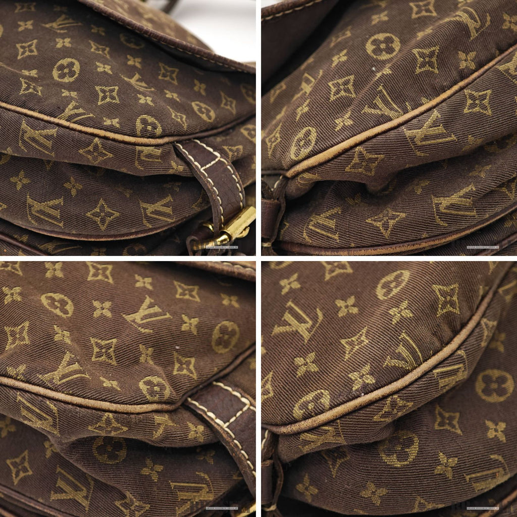 LOUIS VUITTON Monogram Mini Lin Saumur 30 M95227 Shoulder Bag 【ImportFeeFREE】