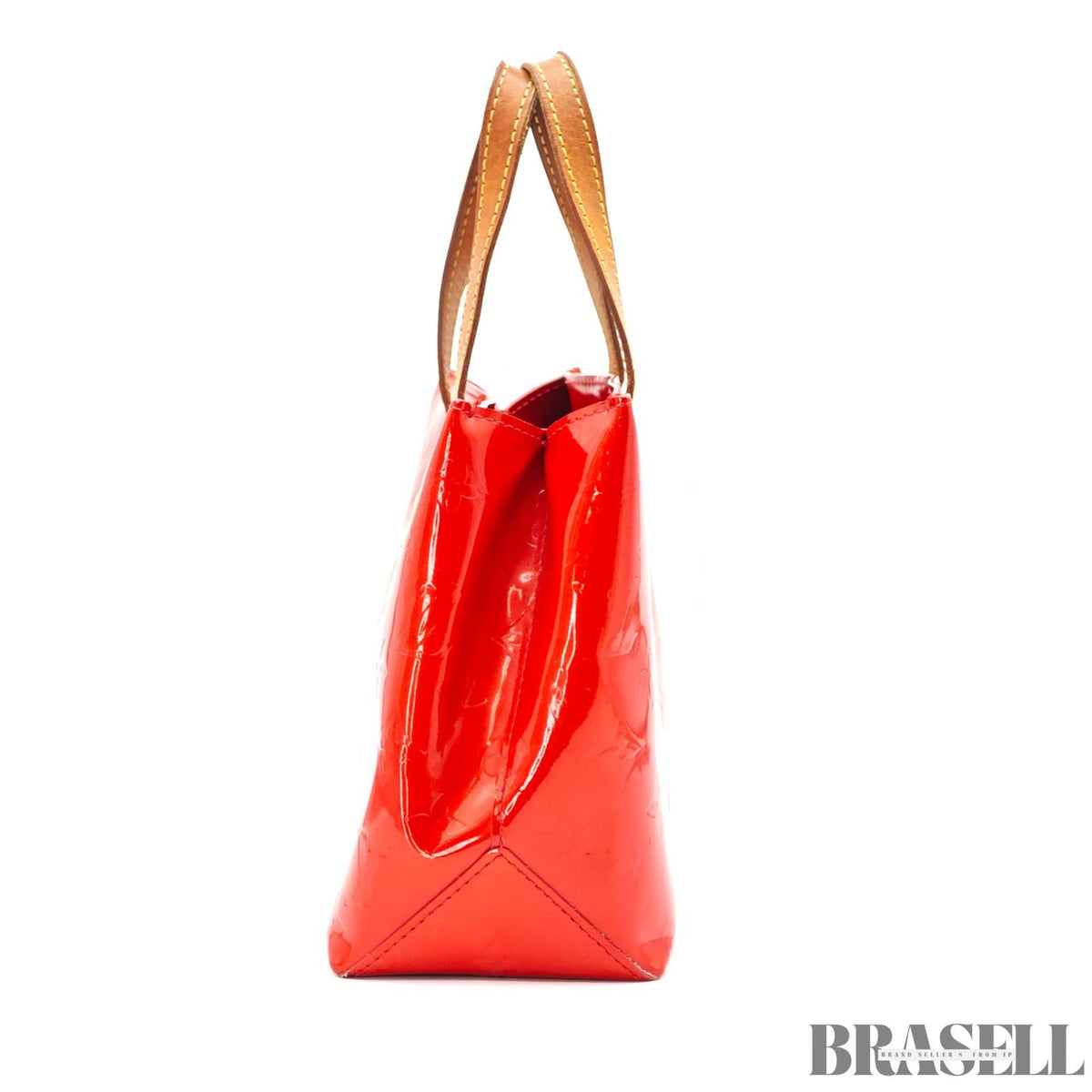 LOUIS VUITTON Monogram Vernis Reade PM M91088 Hand Bag Tote 【ImportFeeFREE】