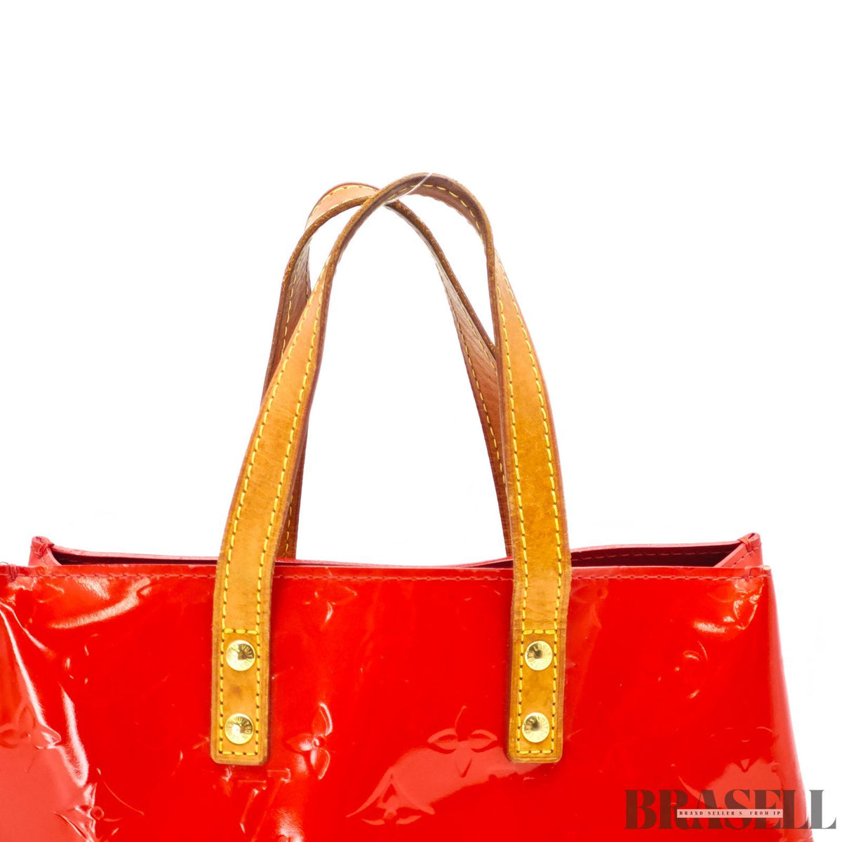 LOUIS VUITTON Monogram Vernis Reade PM M91088 Hand Bag Tote 【ImportFeeFREE】