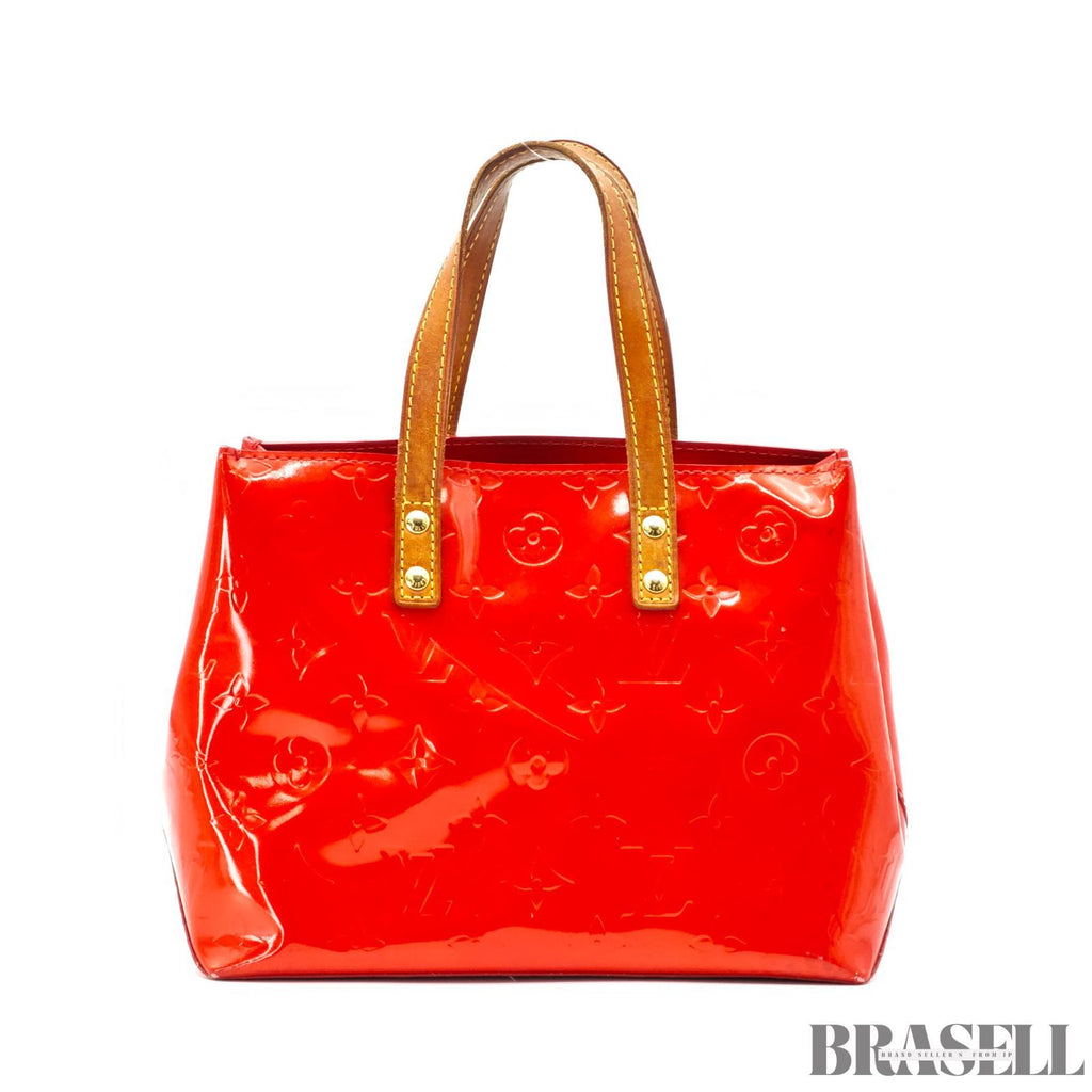 LOUIS VUITTON Monogram Vernis Reade PM M91088 Hand Bag Tote 【ImportFeeFREE】