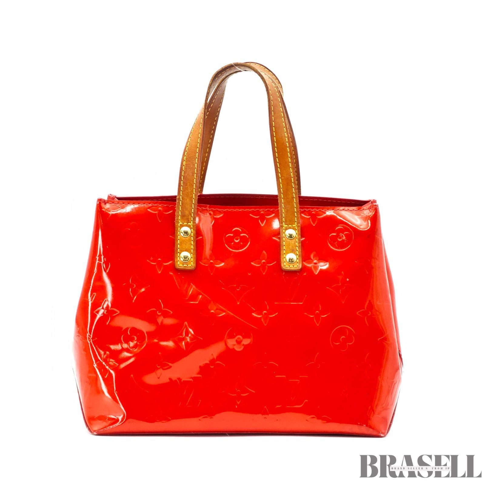 LOUIS VUITTON Monogram Vernis Reade PM M91088 Hand Bag Tote 【ImportFeeFREE】