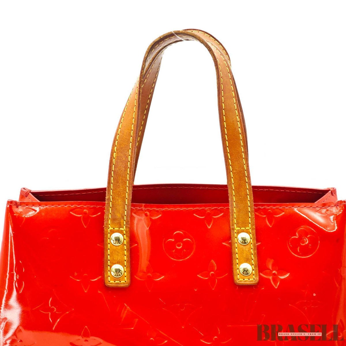 LOUIS VUITTON Monogram Vernis Reade PM M91088 Hand Bag Tote 【ImportFeeFREE】