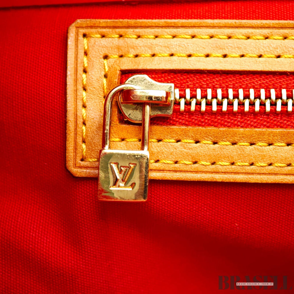 LOUIS VUITTON Monogram Vernis Reade PM M91088 Hand Bag Tote 【ImportFeeFREE】