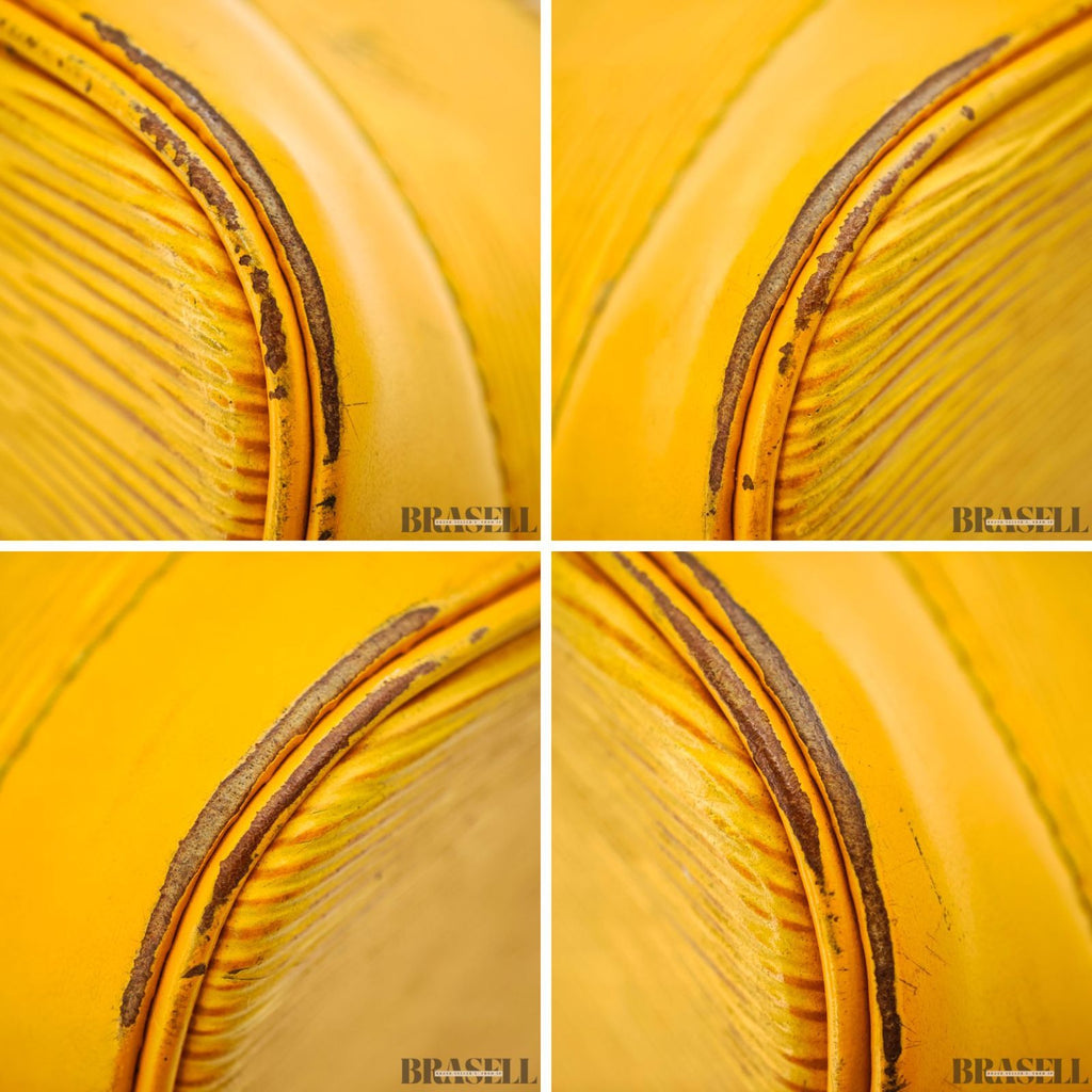 LOUIS VUITTON Epi Alma PM M52149 Hand Bag Tassili Yellow Epi 【ImportFeeFREE】