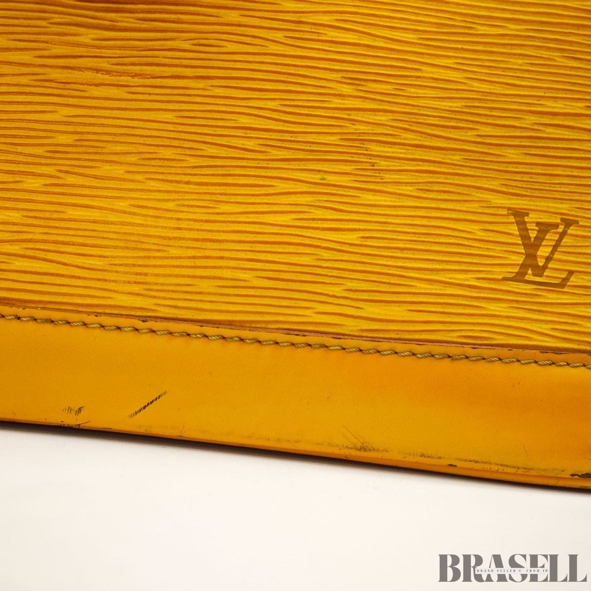 LOUIS VUITTON Epi Alma PM M52149 Hand Bag Tassili Yellow Epi 【ImportFeeFREE】