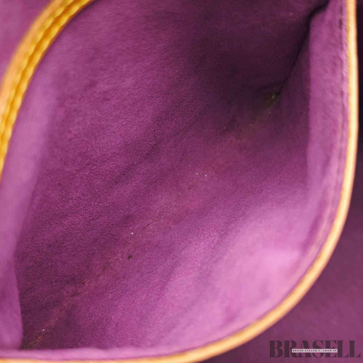 LOUIS VUITTON Epi Alma PM M52149 Hand Bag Tassili Yellow Epi 【ImportFeeFREE】