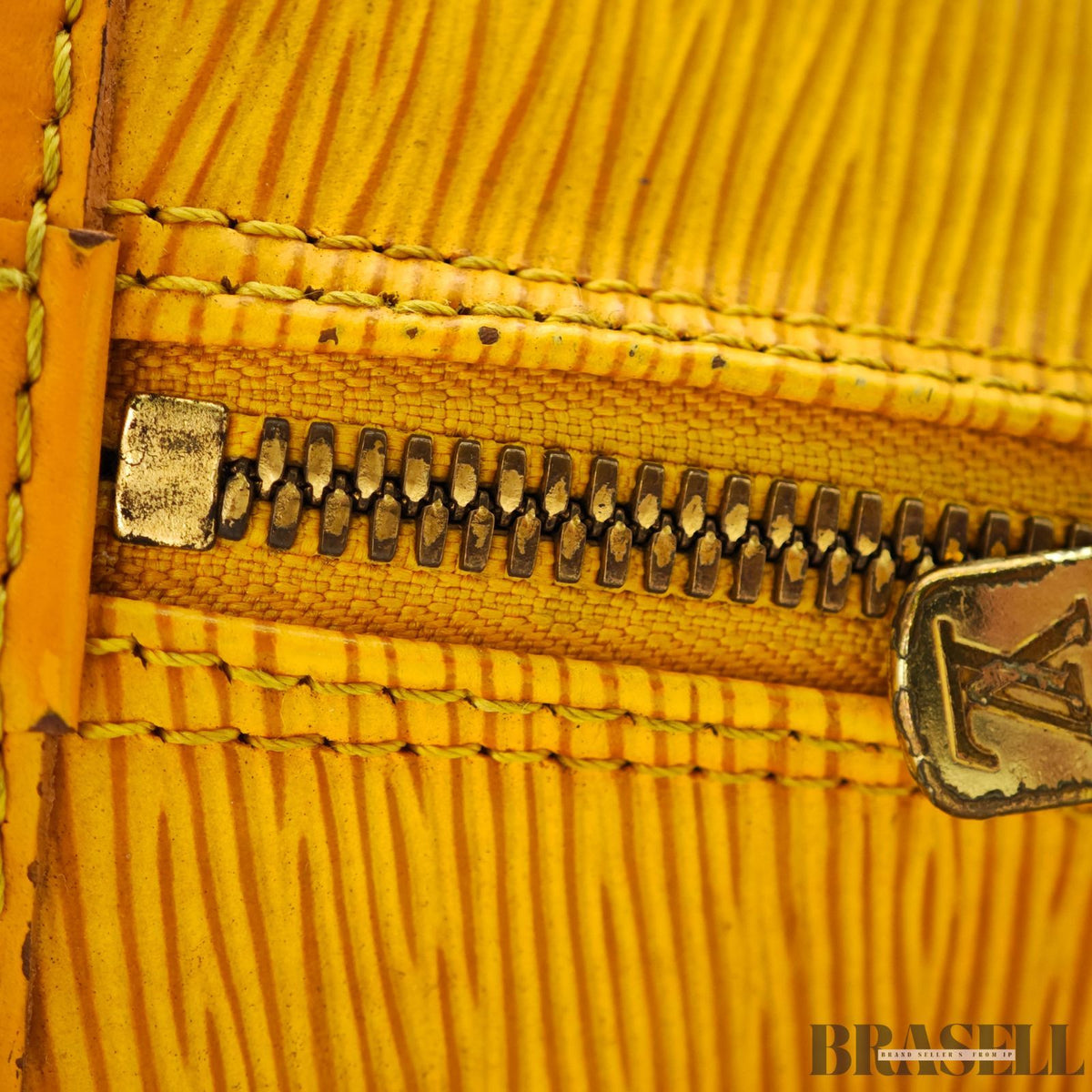 LOUIS VUITTON Epi Alma PM M52149 Hand Bag Tassili Yellow Epi 【ImportFeeFREE】