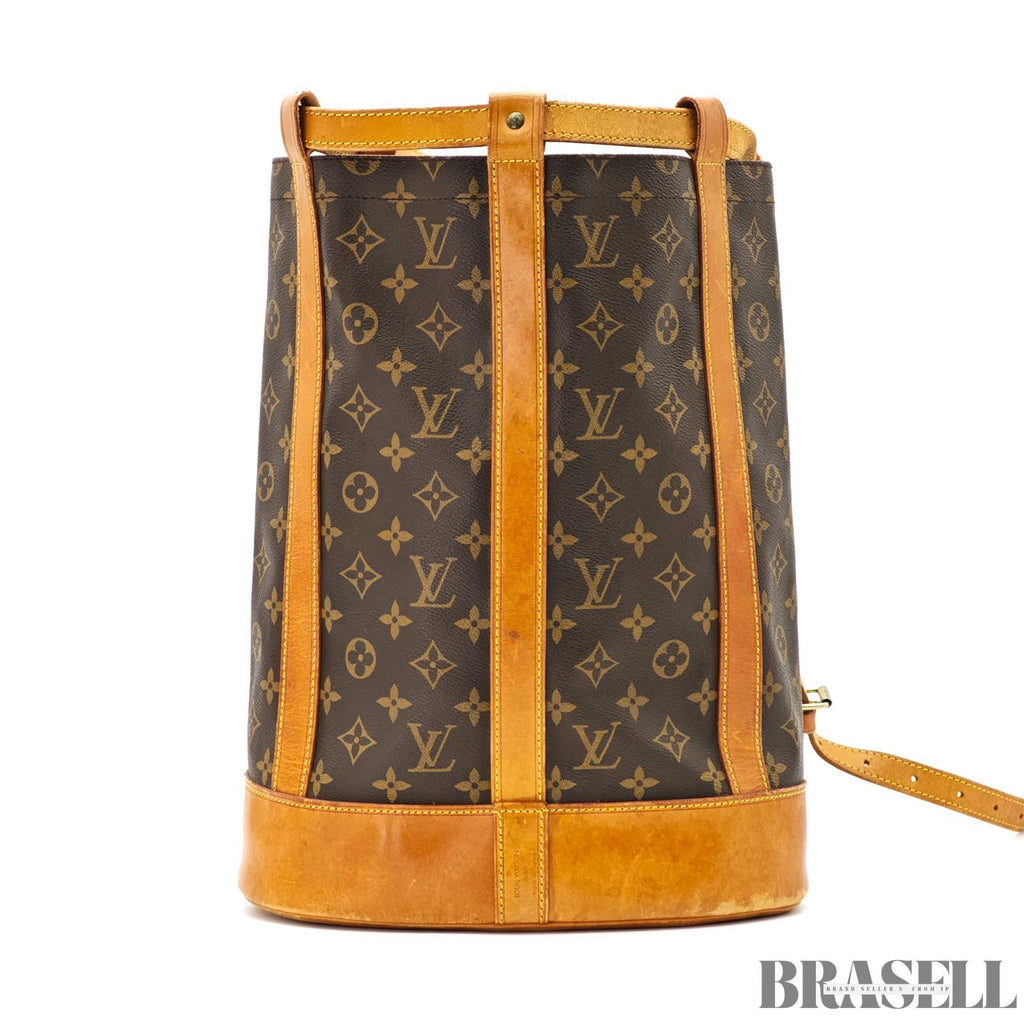 LOUIS VUITTON Monogram Randonee PM M42243 Bucket Shoulder Bag 【ImportFeeFREE】