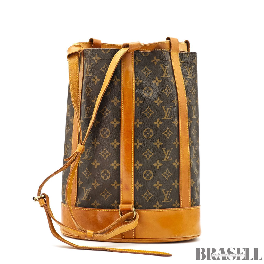 LOUIS VUITTON Monogram Randonee PM M42243 Bucket Shoulder Bag 【ImportFeeFREE】