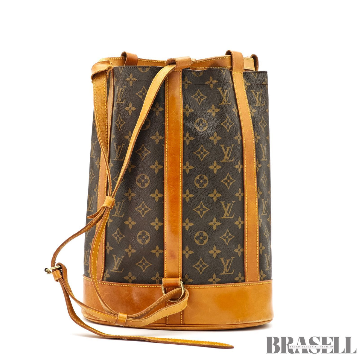 LOUIS VUITTON Monogram Randonee PM M42243 Bucket Shoulder Bag 【ImportFeeFREE】