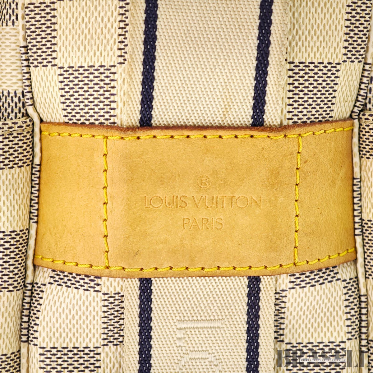 LOUIS VUITTON Damier Azur Naviglio N51189 Shoulder Bag White【ImportFeeFREE】
